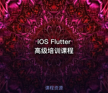 iOS Flutter 高级培训课程