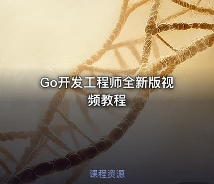 Go开发工程师全新版视频教程