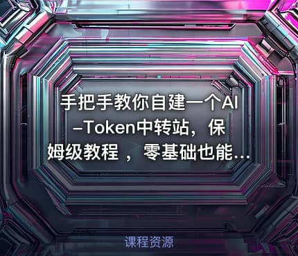 手把手教你自建一个AI-Token中转站，保姆级教程 ，零基础也能看懂