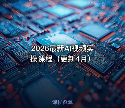 2026最新AI视频实操课程（更新4月）