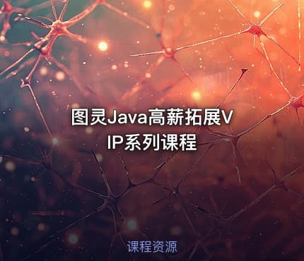 图灵Java高薪拓展VIP系列课程