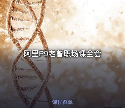阿里P9老曾职场课全套