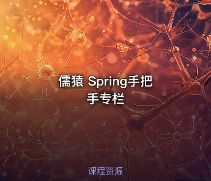 儒猿 Spring手把手专栏