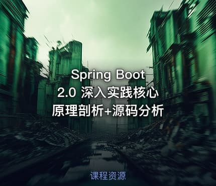 Spring Boot 2.0 深入实践核心原理剖析+源码分析