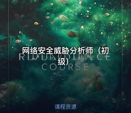 网络安全威胁分析师（初级）