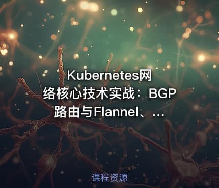 Kubernetes网络核心技术实战：BGP路由与Flannel、Calico、Cilium网络模式，IPAM及Multus多网卡