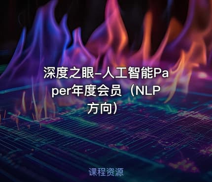 深度之眼-人工智能Paper年度会员（NLP方向）