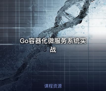Go容器化微服务系统实战