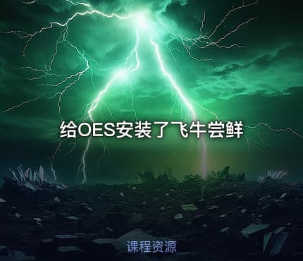 给OES安装了飞牛尝鲜