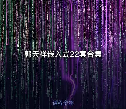 郭天祥嵌入式22套合集