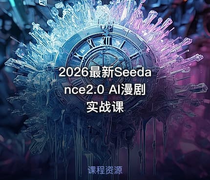 2026最新Seedance2.0 AI漫剧实战课