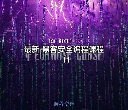 最新 黑客安全编程课程（1