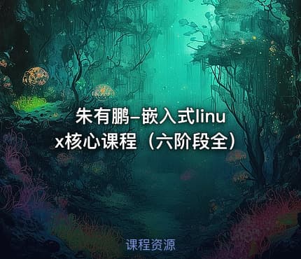 朱有鹏-嵌入式linux核心课程（六阶段全）