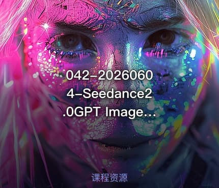 042-20260604-Seedance2.0GPT Image2零基础打造数码产品高端商业宣传片让新手也能低成本高效率产出品牌级宣传视频更多资源