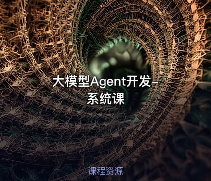 大模型Agent开发-系统课