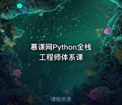 慕课网Python全栈工程师体系课