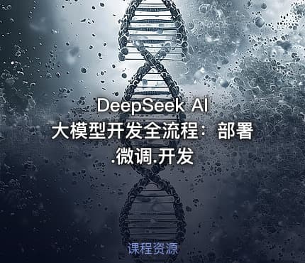 DeepSeek AI大模型开发全流程：部署.微调.开发
