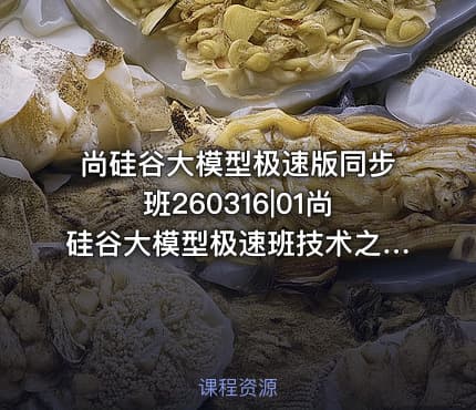 尚硅谷大模型极速版同步班260316|01尚硅谷大模型极速班技术之Python