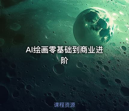 AI绘画零基础到商业进阶