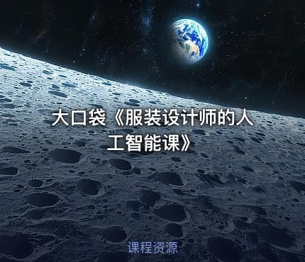 大口袋《服装设计师的人工智能课》