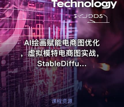 AI绘画赋能电商图优化，虚拟模特电商图实战，StableDiffusion电商图优化教程