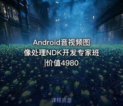 Android音视频图像处理NDK开发专家班|价值4980
