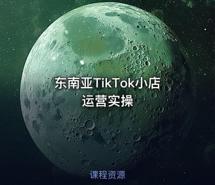 东南亚TikTok小店运营实操