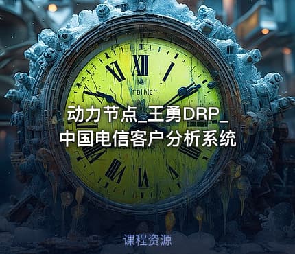 动力节点_王勇DRP_中国电信客户分析系统