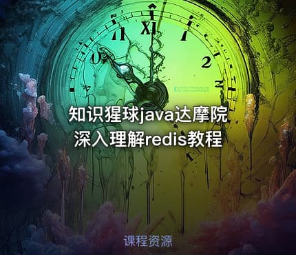 知识猩球java达摩院深入理解redis教程