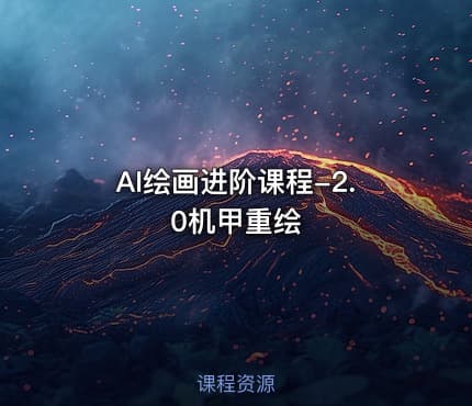 AI绘画进阶课程-2.0机甲重绘