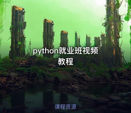 python就业班视频教程
