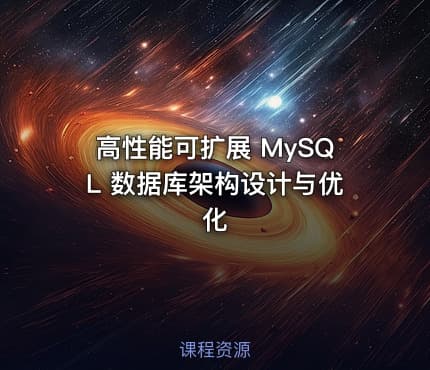 高性能可扩展 MySQL 数据库架构设计与优化