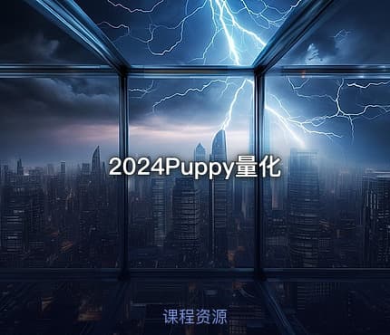 2024Puppy量化