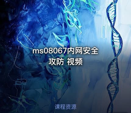 ms08067内网安全攻防 视频