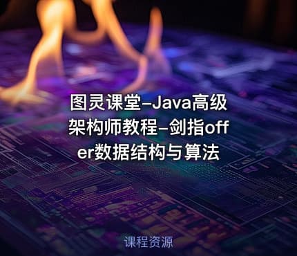 图灵课堂-Java高级架构师教程-剑指offer数据结构与算法