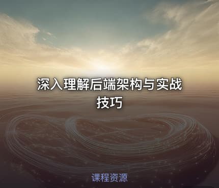 深入理解后端架构与实战技巧