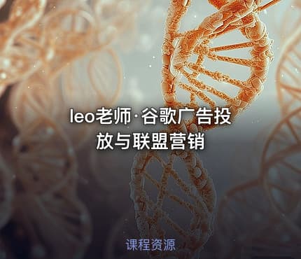 leo老师·谷歌广告投放与联盟营销
