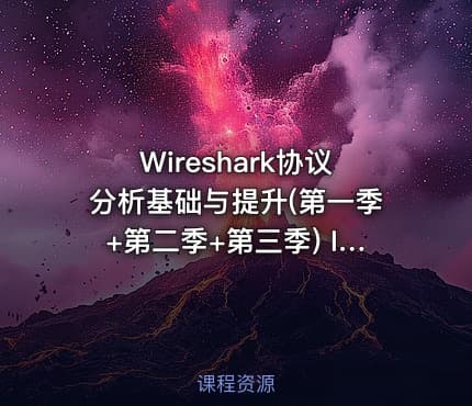 Wireshark协议分析基础与提升(第一季+第二季+第三季) IT教程吧