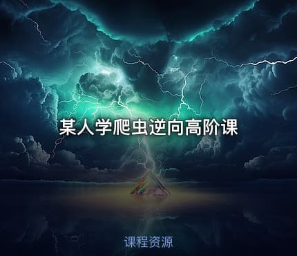 某人学爬虫逆向高阶课