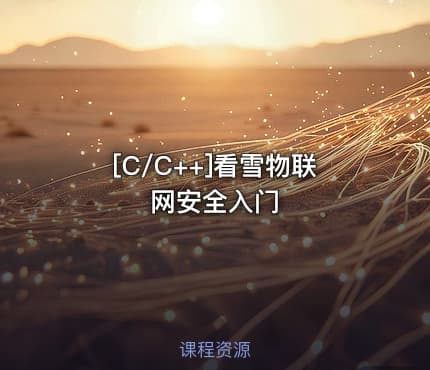 [C/C++]看雪物联网安全入门