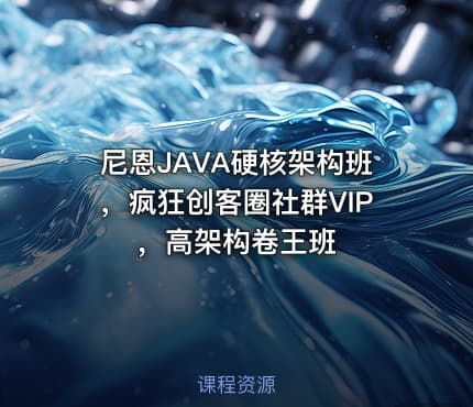 尼恩JAVA硬核架构班，疯狂创客圈社群VIP，高架构卷王班