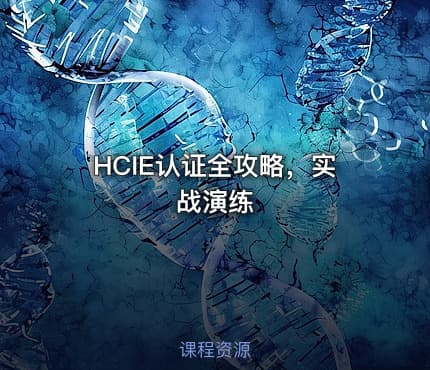 HCIE认证全攻略，实战演练