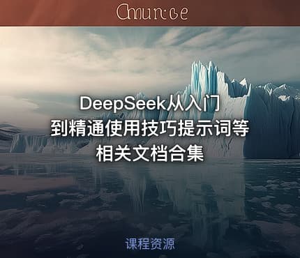 DeepSeek从入门到精通使用技巧提示词等相关文档合集
