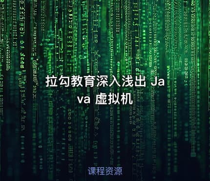 拉勾教育深入浅出 Java 虚拟机
