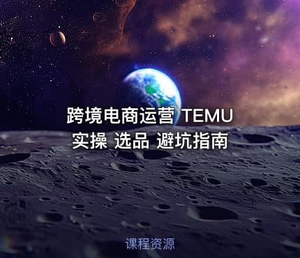 跨境电商运营 TEMU实操 选品 避坑指南