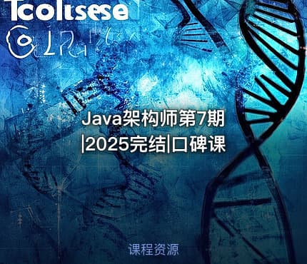 Java架构师第7期 |2025完结|口碑课