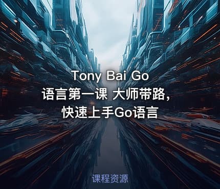 Tony Bai Go语言第一课 大师带路，快速上手Go语言