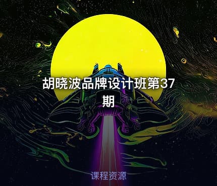 胡晓波品牌设计班第37期