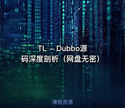TL - Dubbo源码深度剖析（网盘无密）