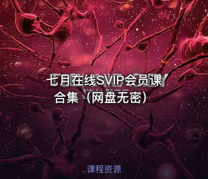 七月在线SVIP会员课合集（网盘无密）